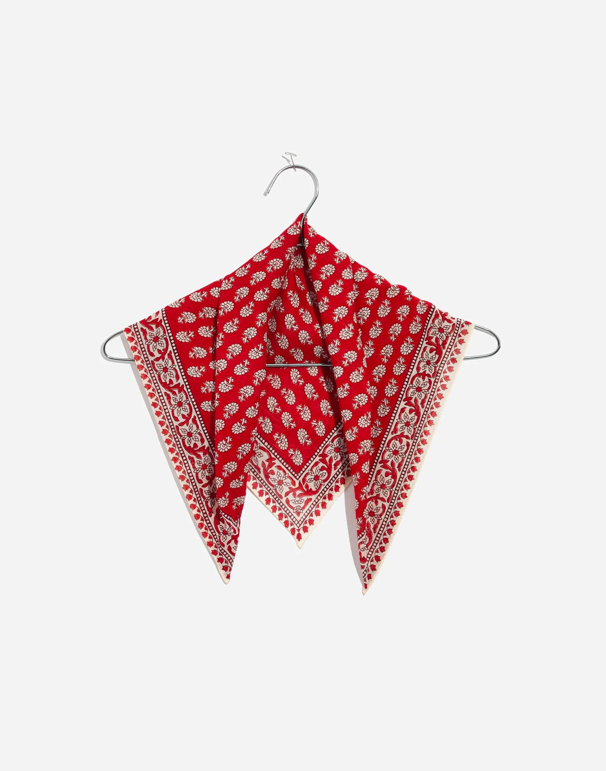 Madewell Organic Cotton Bandana Tropical Coral